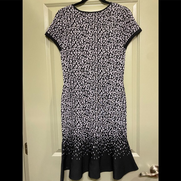 Rebecca Taylor knit leopard print dress - Picture 3 of 6